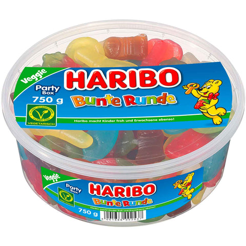 Haribo Bunte Runde kerek doboz 750 g