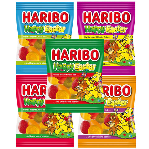 Haribo Happy Easter húsvéti gyümölcszselé 100 tasak 1kg