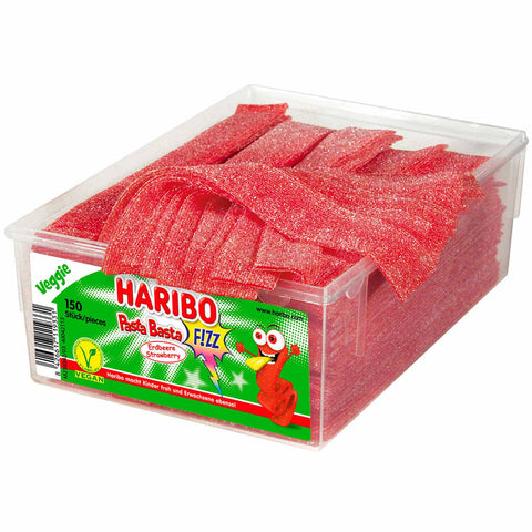 Haribo Pasta Basta Eper Savanyú 150 darab