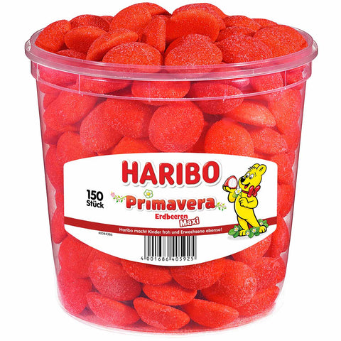 Haribo Eper Primavera Maxi Kerek doboz 150 darab
