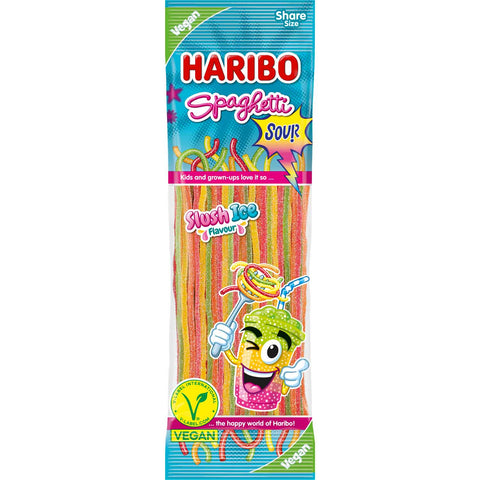Haribo Spaghetti Slush Ice savanyú vegán 200g