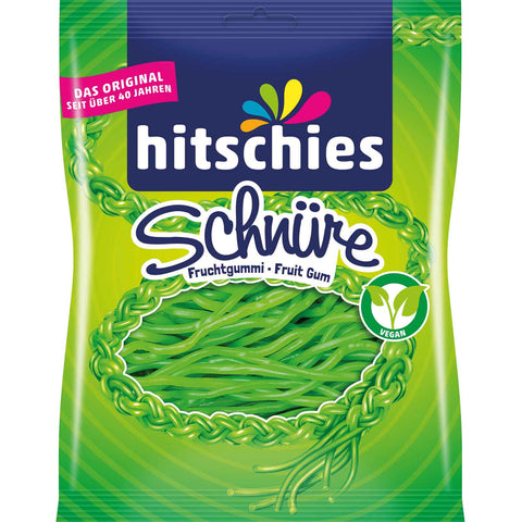 hitschies gyümölcsízű cukorkazsinór alma ízű 125g