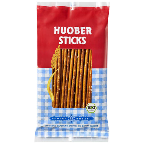HUOBER bio Mini Sticks, pultdisplay 30 x 40 g-os tasakokkal