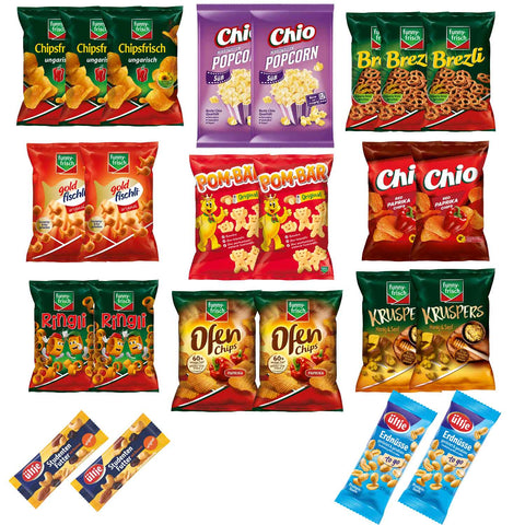 Intersnack funny-frisch Adventi naptár 2025