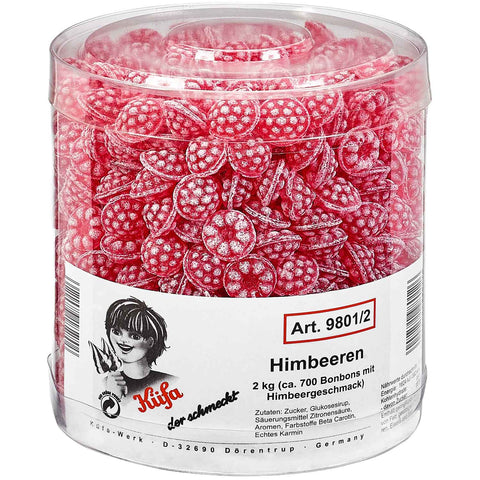 Küfa Málna Gyümölcsös Cukorka, 700 darab - 2 kg