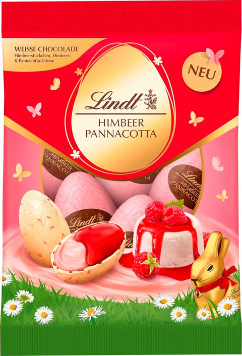 Lindt Himbeer Panna Cotta csokoládétojás 90g