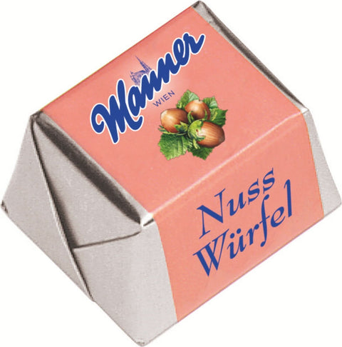 Manner - Mogyorókocka - 50 darabos doboz - 660 g