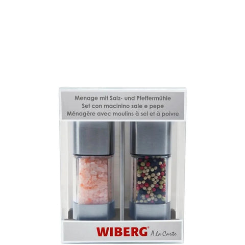 Wiberg só- és borsőrlő menazséria