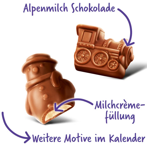 Milka Adventi naptár 200g