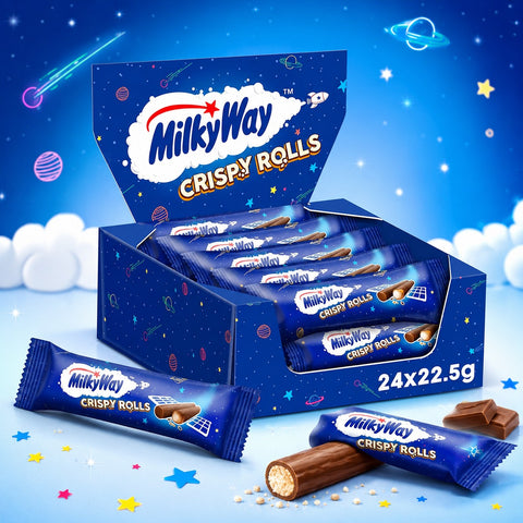 Milky Way Crispy Rolls Ostyarúd 24x25g