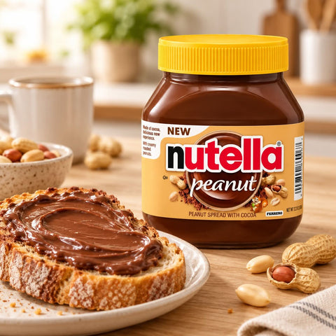 nutella Peanut 371 g – mogyorós-nugátos krém földimogyoróval