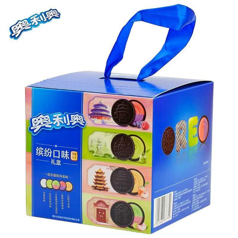 Oreo Colorful ajándékdoboz Kína 388g