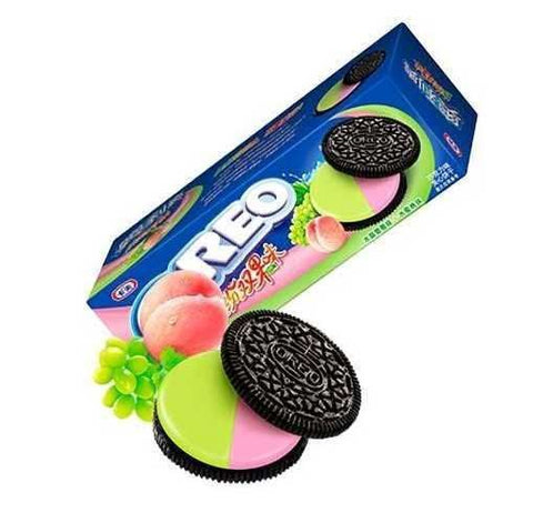 Oreo Double Fruit Crystal Szőlő és Barack Ázsia 97g