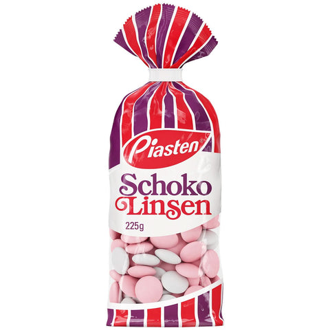 Piasten csokoládés lencsék 225g