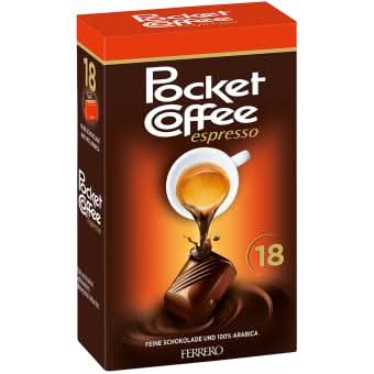 Pocket Coffee Espresso 6x18 db