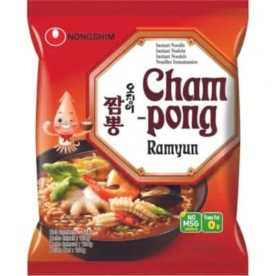Nong Shim Instant tészta Cham-Pong Ramen 20 x 124g