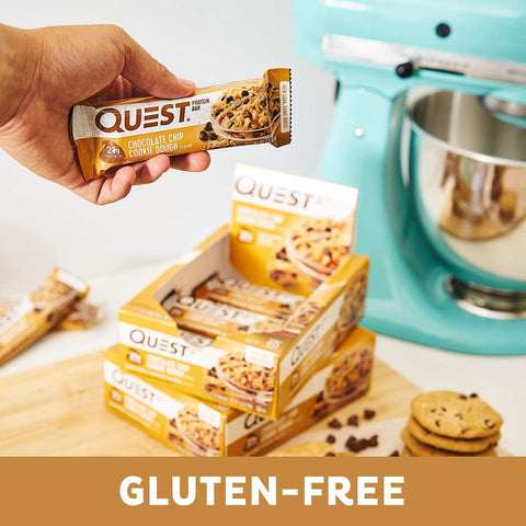 Quest Nutrition Chocolate Chip Cookie Dough fehérjeszelet 60g