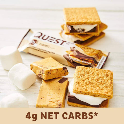 Quest Nutrition Smores fehérjeszelet 60g