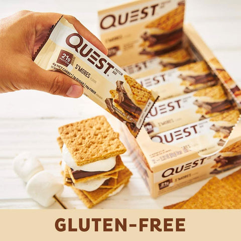 Quest Nutrition Smores fehérjeszelet 60g