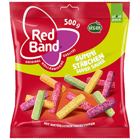 Red Band Gumicukor rúd szuper savanyú 500g