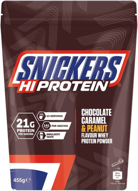 Snickers fehérjepor 455g