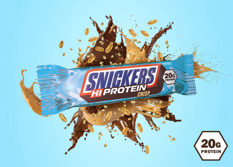 Snickers Crisp fehérjeszelet 55g