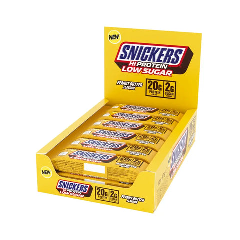Snickers alacsony cukortartalmú földimogyorós fehérjeszelet 57g