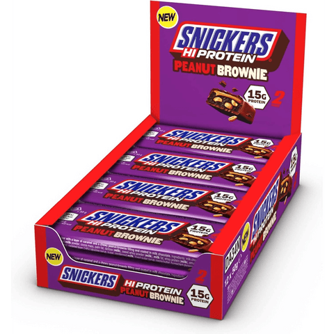 Snickers Peanut Brownie Protein szelet 50g