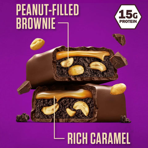 Snickers Peanut Brownie Protein szelet 50g