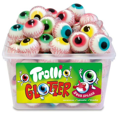 Trolli Glotzer 60 db habcukor-gumicukor szuper savanyú töltelékkel