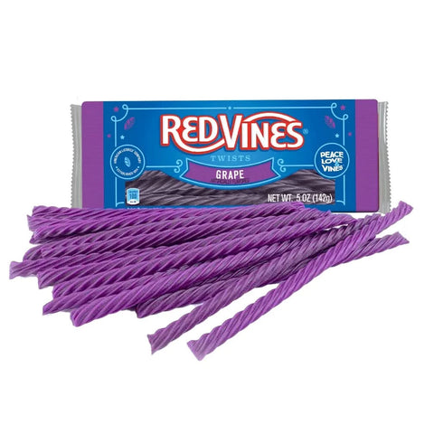 Red Vines Szőlőízű Édesgyökérrudak 142g