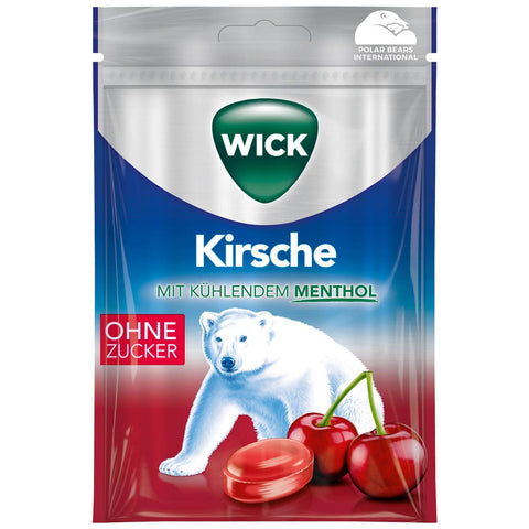 Wick Cseresznye cukor nélkül 72g
