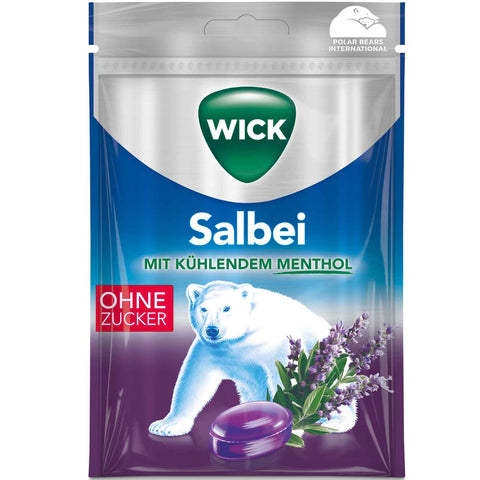 Wick Salbei cukormentes 72g