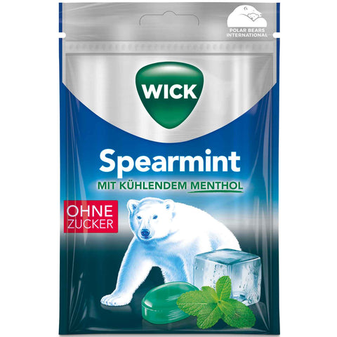 Wick Spearmint cukormentes 72g